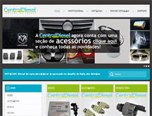 Tablet Screenshot of centraldiesel.com.br